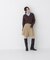 ＜EC限定カラー：ライトグリーン＞＜ちょうど、いい服＞品よく、ゆるく。スキッパーニット