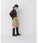 ＜EC限定カラー：ライトグリーン＞＜ちょうど、いい服＞品よく、ゆるく。スキッパーニット