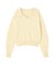＜EC限定カラー：ライトグリーン＞＜ちょうど、いい服＞品よく、ゆるく。スキッパーニット