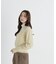 ＜EC限定カラー：ライトグリーン＞＜ちょうど、いい服＞品よく、ゆるく。スキッパーニット