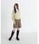 ＜EC限定カラー：ライトグリーン＞＜ちょうど、いい服＞品よく、ゆるく。スキッパーニット