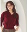 ＜EC限定カラー：ライトグリーン＞＜ちょうど、いい服＞品よく、ゆるく。スキッパーニット
