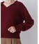 ＜EC限定カラー：ライトグリーン＞＜ちょうど、いい服＞品よく、ゆるく。スキッパーニット