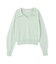 ＜EC限定カラー：ライトグリーン＞＜ちょうど、いい服＞品よく、ゆるく。スキッパーニット