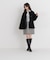 ＜EC限定カラー：イエロー＞カシミヤブレンドハーフコート