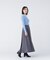〈NAVY NAVY〉レース襟取り外し2WAYリブニット