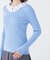 〈NAVY NAVY〉レース襟取り外し2WAYリブニット