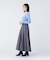 〈NAVY NAVY〉 裾幅調整ができるスカートみたいなワイドパンツ