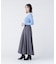 〈NAVY NAVY〉 裾幅調整ができるスカートみたいなワイドパンツ