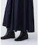 〈NAVY NAVY〉 裾幅調整ができるスカートみたいなワイドパンツ
