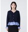 〈NAVY NAVY〉 マルチWAY総針ニットカーディガン
