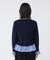 〈NAVY NAVY〉 マルチWAY総針ニットカーディガン
