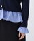 〈NAVY NAVY〉 マルチWAY総針ニットカーディガン