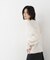 オフショルヘアリーニット