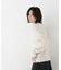 オフショルヘアリーニット