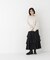 オフショルヘアリーニット