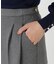 ポンチストレッチワイドパンツ