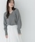 ＜ちょうど、いい服＞柔らか、ほおずりフォックス混ニット　26AW