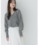 ＜ちょうど、いい服＞柔らか、ほおずりフォックス混ニット　26AW