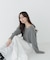 ＜ちょうど、いい服＞柔らか、ほおずりフォックス混ニット　26AW
