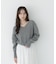 ＜ちょうど、いい服＞柔らか、ほおずりフォックス混ニット　26AW
