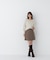 ＜ちょうど、いい服＞柔らか、ほおずりフォックス混ニット　26AW