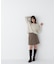 ＜ちょうど、いい服＞柔らか、ほおずりフォックス混ニット　26AW
