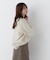 ＜ちょうど、いい服＞柔らか、ほおずりフォックス混ニット　26AW