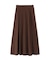 〈N.〉チノプリーツスリットスカート