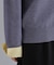 〈N.〉ミドル丈シャツレイヤードニット