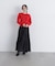 〈N.〉ティアードプリーツスカート