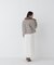 ファー付きツイードボンディングブルゾン