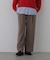 タックワイドパンツ