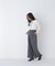 ダブルベルトワイドパンツ　26AW