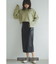 《Sシリーズ対応商品》◆フェイクレザーペンシルスカート