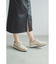 《Sシリーズ対応商品》◆フェイクレザーペンシルスカート