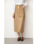 《Sシリーズ対応商品》◆フェイクレザーペンシルスカート