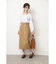 《Sシリーズ対応商品》◆フェイクレザーペンシルスカート