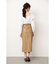 《Sシリーズ対応商品》◆フェイクレザーペンシルスカート