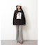 ◇《Sシリーズ対応商品》内スリットベルボトムデニムパンツ