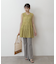 ◇《Sシリーズ対応商品》内スリットベルボトムデニムパンツ