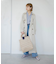 ◇《Sシリーズ対応商品》内スリットベルボトムデニムパンツ