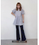 ◇《Sシリーズ対応商品》内スリットベルボトムデニムパンツ