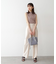 《Sシリーズ対応商品》麻調合繊ベルト付き2タックワイドパンツ