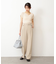 《Sシリーズ対応商品》麻調合繊ベルト付き2タックワイドパンツ