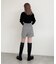 《Sシリーズ対応商品》ハイウエスト千鳥柄ショートパンツ