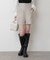 《Sシリーズ対応商品》ハイウエスト千鳥柄ショートパンツ
