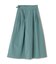 [Sシリーズ対応商品]タックフレアロングスカート