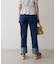 [Sシリーズ対応商品]ロールアップストレートデニムパンツ