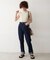 [Sシリーズ対応商品]ロールアップストレートデニムパンツ